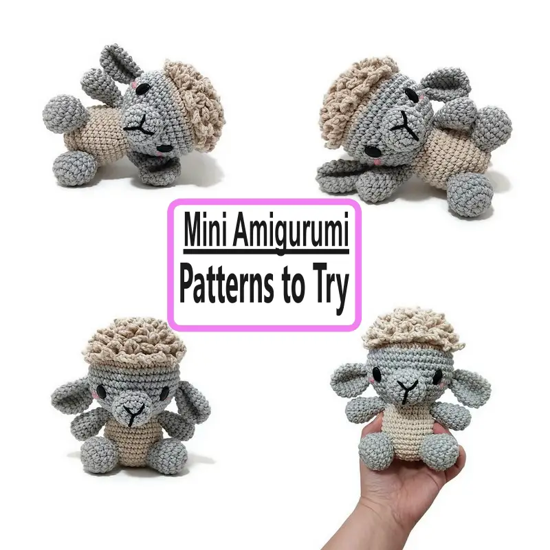 Crochet Mini Amigurumi Patterns to Try Quickly