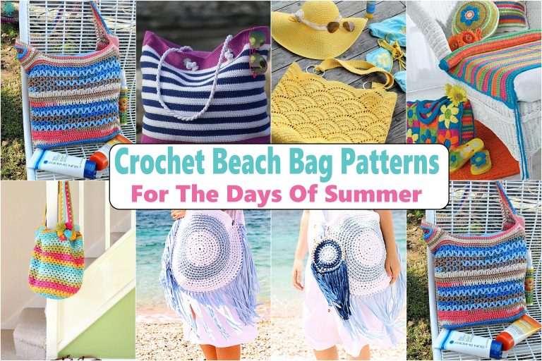 Crochet Beach Bag Patterns For The Days Of Summer