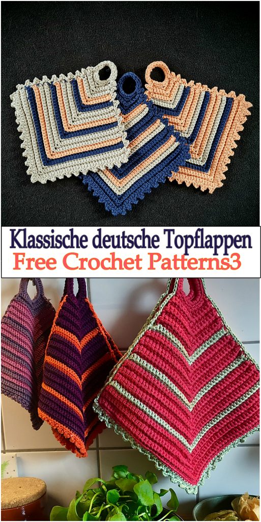 Klassische deutsche Topflappen