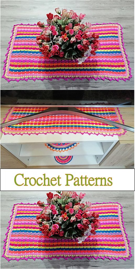 Planned Pooling Argyle Table Runner