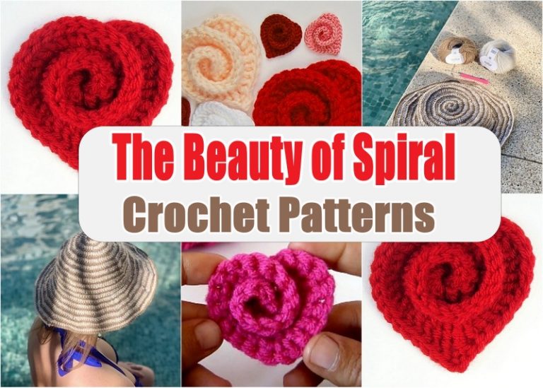 The Beauty of Spiral Crochet Patterns