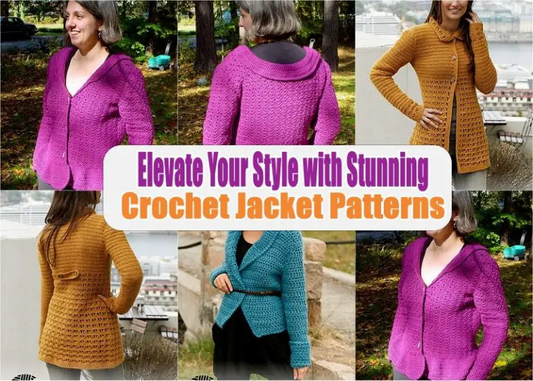 Crochet Jacket Patterns Elevate Your Style with Stunning