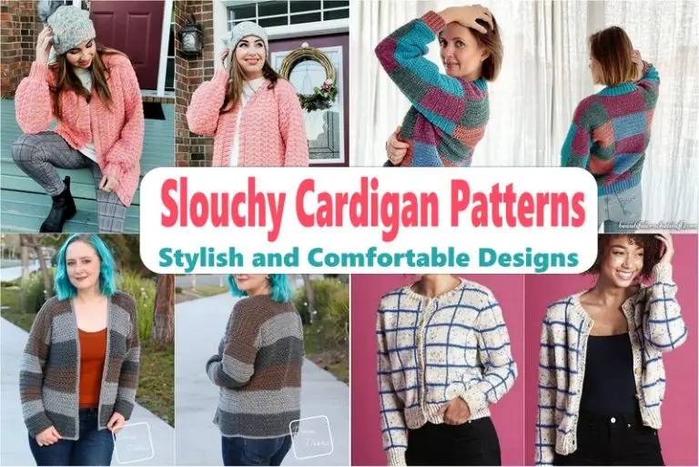 Slouchy Cardigan Patterns Stylish and Comfortable Designs