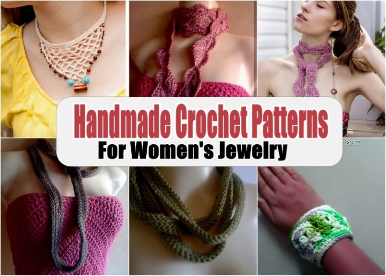 Handmade Crochet Patterns For Women’s Jewelry