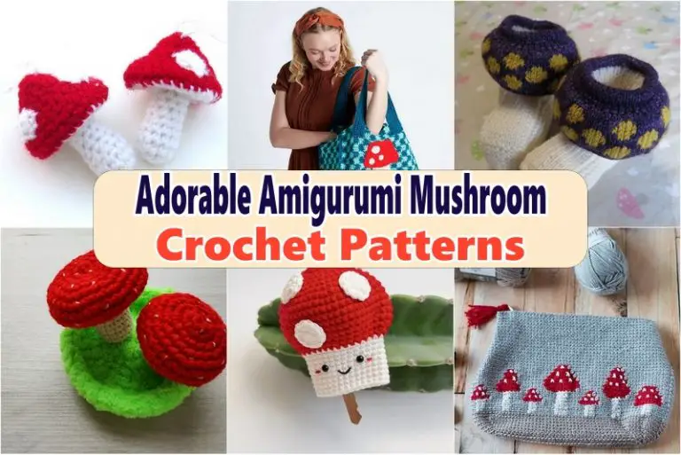 Adorable Amigurumi Mushroom Crochet Patterns