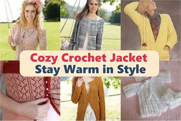 Cozy Crochet Jacket Stay Warm in Style