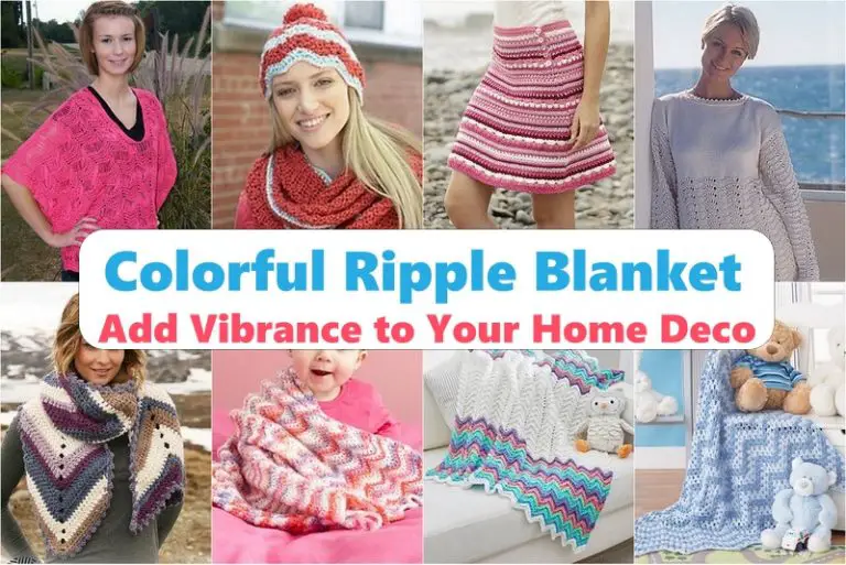 Colorful Ripple Blanket Add Vibrance to Your Home Decor