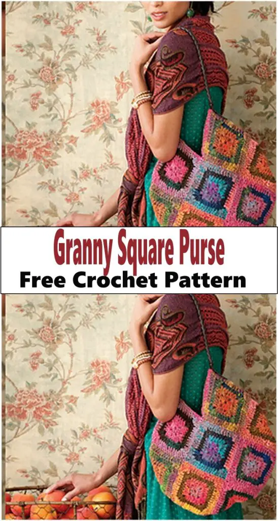 Granny Square Purse