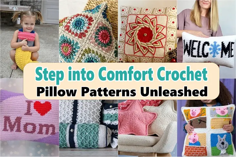 Step into Comfort Crochet Pillow Patterns Unleashed