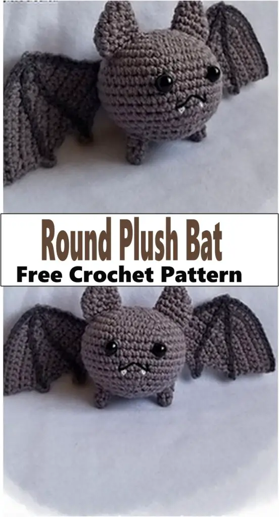 Round Plush Bat