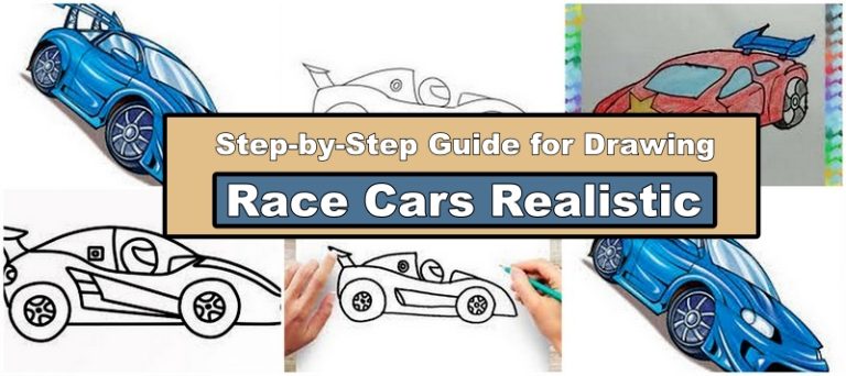 Step-by-Step Guide for Drawing Race Cars Realistic