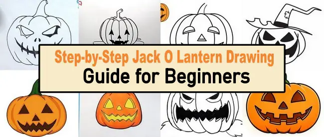 Step-by-Step Jack O Lantern Drawing Guide for Beginners