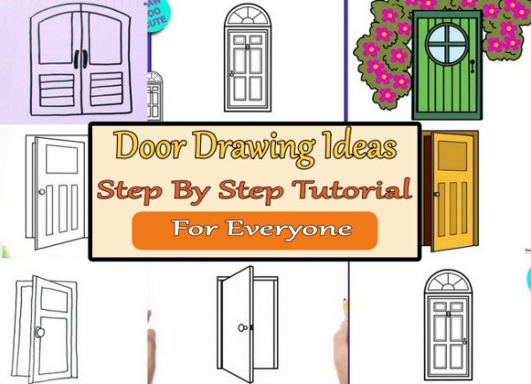 Door Drawing Ideas Step By Step Tutorial For Everyone
