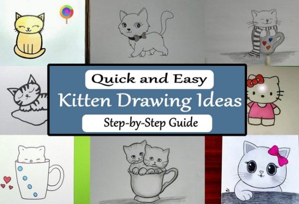 Quick and Easy Kitten Drawing Ideas Step-by-Step Guide