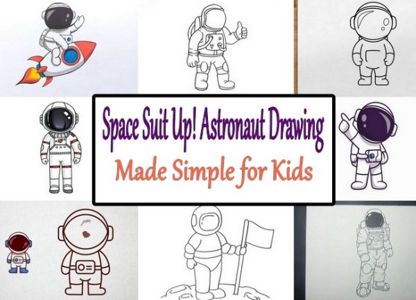 Space Suit Up! Astronaut Drawing Made Simple for Kids