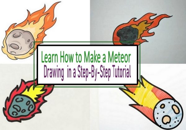 Learn How to Make a Meteor Drawing in a Step-By-Step Tutorial.