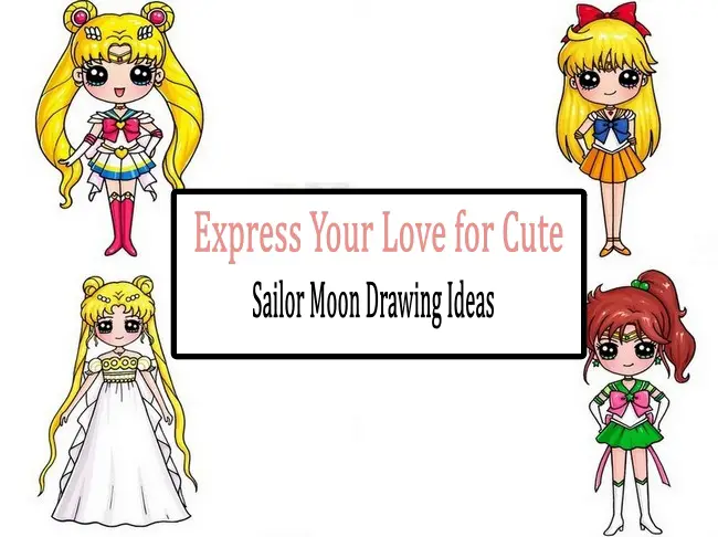 Express Your Love for Cute Sailor Moon Drawing Ideas