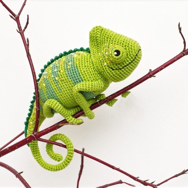 Whimsical Reptilian Amigurumi with Crochet