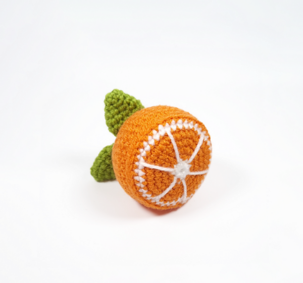 Vibrant Perfecting Orange Crochet Amigurumi
