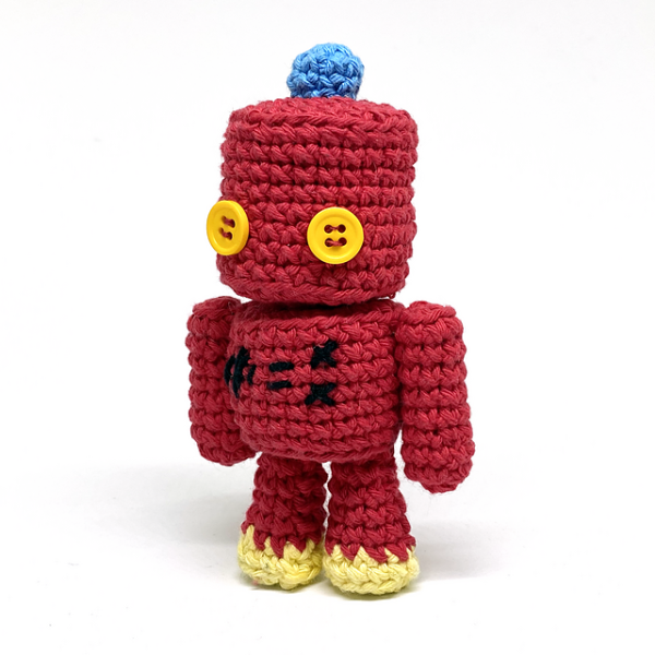 Free crochet Designing the Robot Body and Limbs Amigurumi