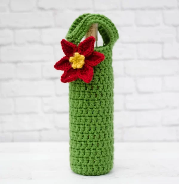 Crochet Patterns for Stylish Bottle Gift Bags Amigurumi