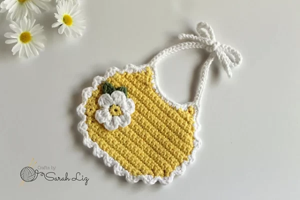 Free Crochet Cute and Colorful Baby Bibs