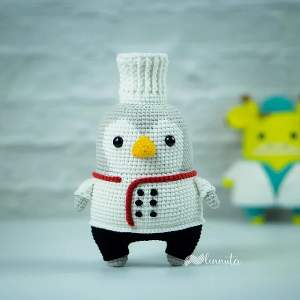 creating a chef themed Amigurumi character