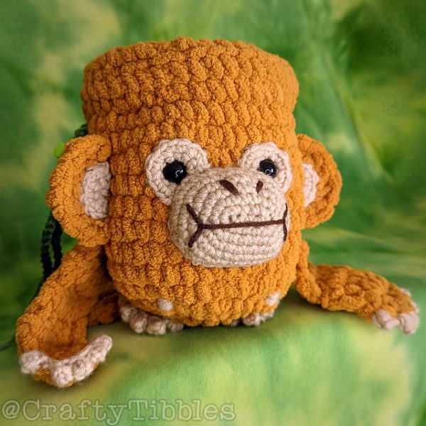 Cute Crochet Monkey Bag Amigurumi Pattern