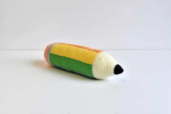 Crochet Instructions for Making the Pencil Amigurumi