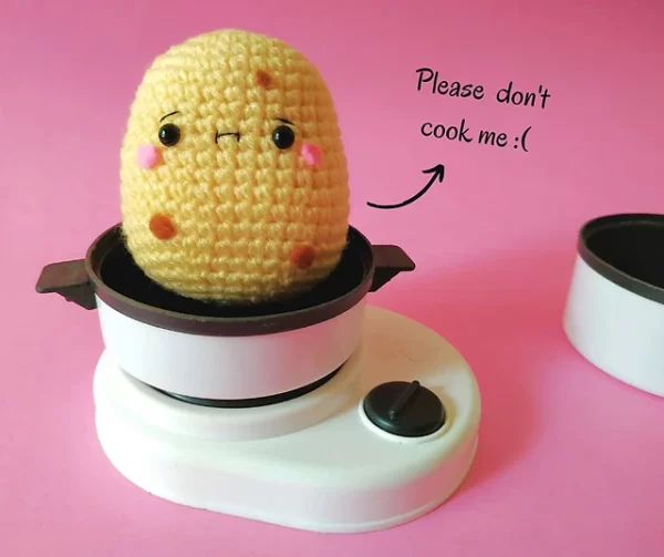 Crochet Potato Pattern Simple Amigurumi