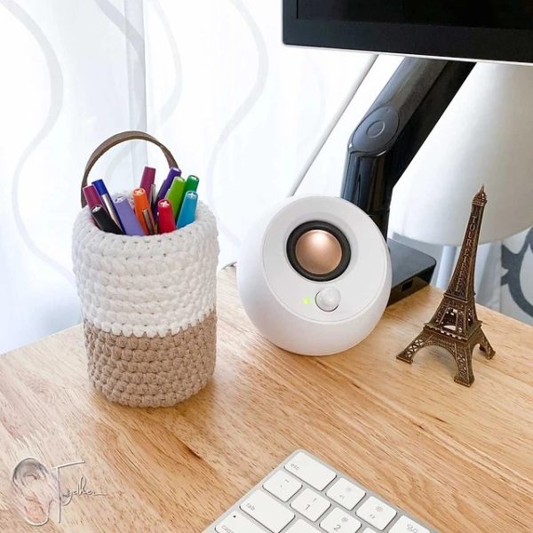 Free crochet stylish pen holders everyday use lover