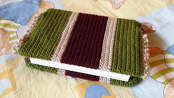 Free Crochet Book Covers stylish Enhancing lover