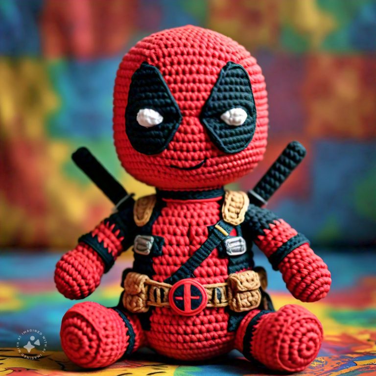 Free Deadpool Crochet Doll Patterns for Comic Fans