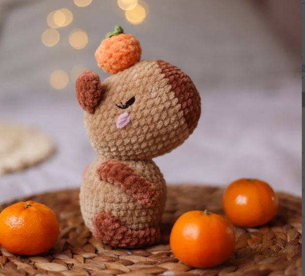 Free Crochet Capybara Amigurumi Pattern For Beginners