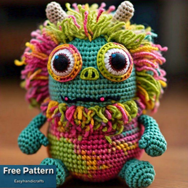 Crochet Free Pattern Monster Amigurumi Halloween