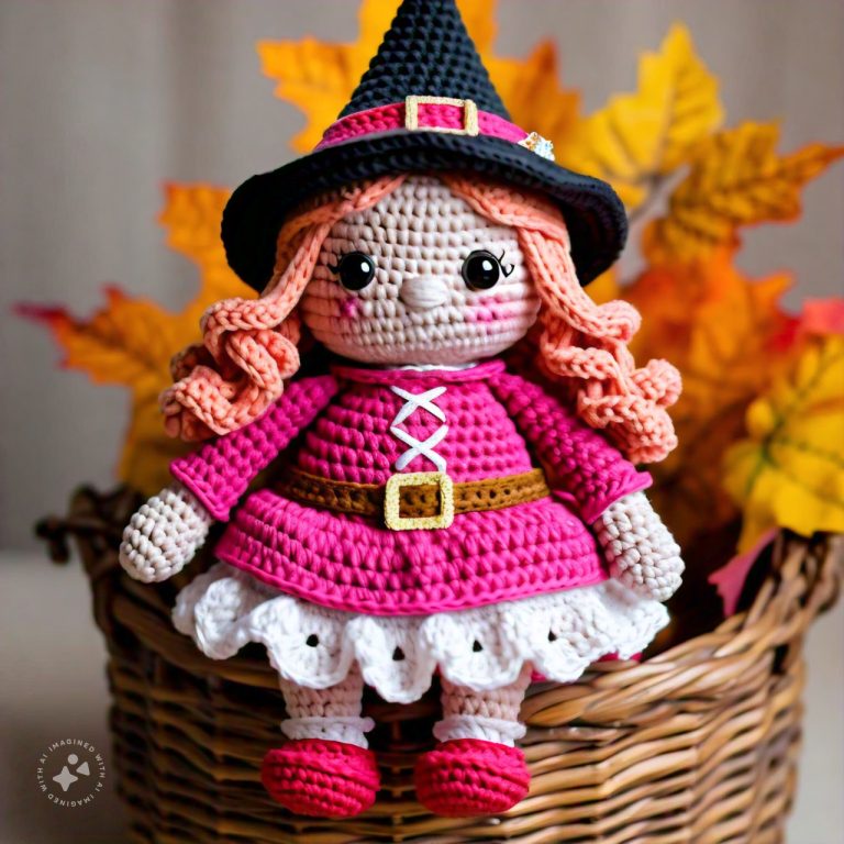 Amigurumi Little Witch Crochet Free Pattern
