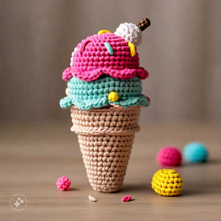 Free Pattern Ice Cream Amigurumi Crochet For Funny