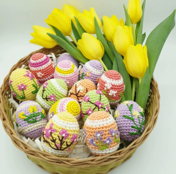 Soft and Snuggly Patterns for Charming Crochet Easter Egg Cozies