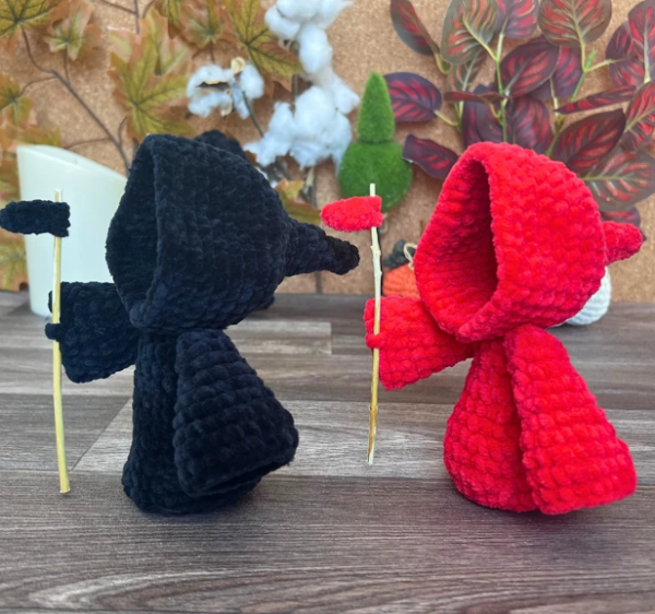Free Crochet Grim Reaper Amigurumi Ideas for Halloween