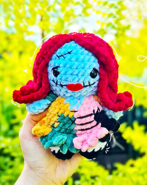 Free Crochet Sally Doll Pattern for Halloween