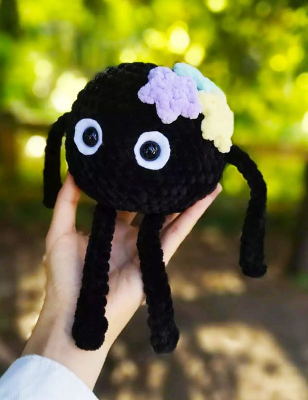 Crochet Susuwatari Plush Toy Pattern for everyone