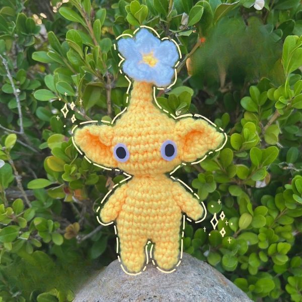 Yellow Free Crochet Pikmin Amigurumi Pattern
