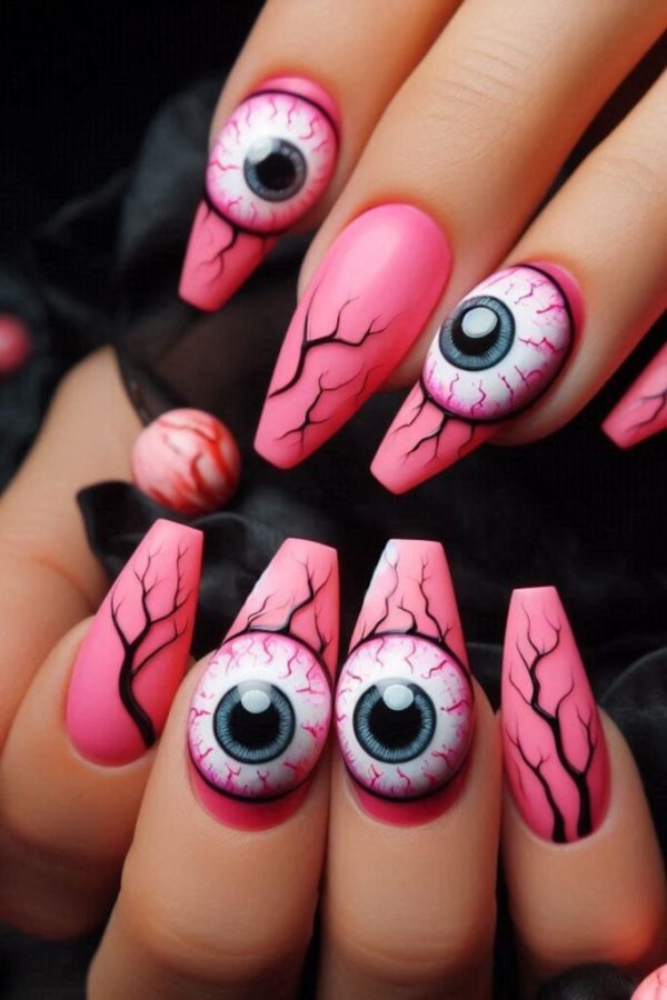 Cute Halloween Nails Art Ideas For Best Self Nail Art