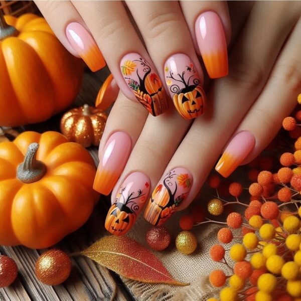 Step-by-Step Guide to Perfect Pumpkin Nail Designs