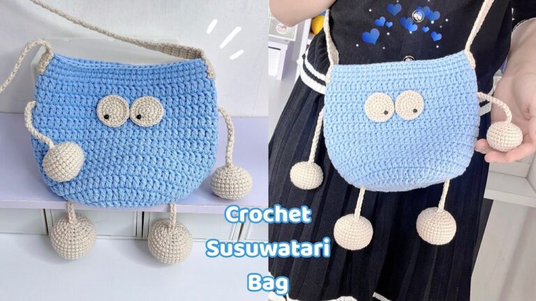 Crochet Susuwatari Bag