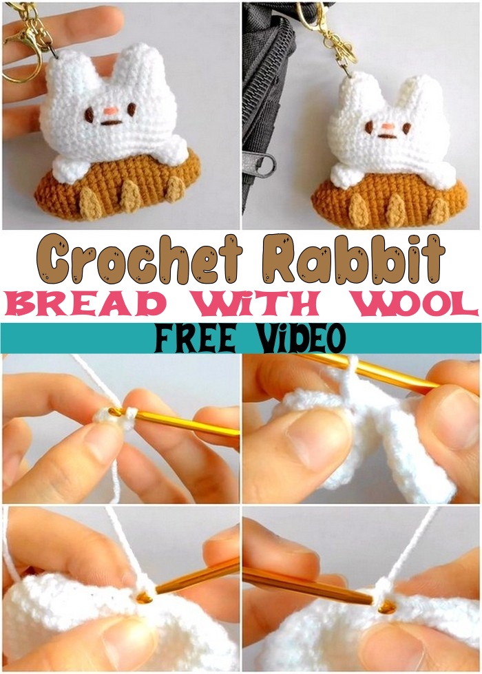Crochet Rabbit Bread With Wool