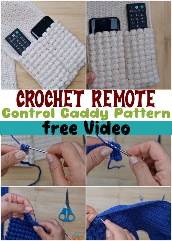 Crochet Couch Organizer
