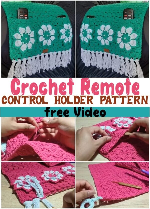 Crochet Couch Organizer
