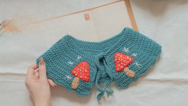 Unique Crochet Collar Capes To Complete Your Outfit
