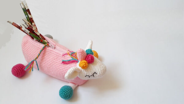 Adorable Crochet Pencil Cases For Kids Amigurumi Patterns